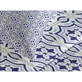 thumbnail image 4 of Ambesonne Geometrıc Quilted Bedspread Set 3 Pcs, Portuguese Floor Tile, King Size, Violet Blue and Blue Grey, 4 of 5