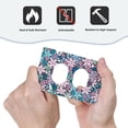 thumbnail image 6 of ZICANCN Outlet Covers Wall Plate, Pink Abstract Flower Light Switch Cover Decorative, Duplex Toggle Combo 1-Gang, 6 of 9