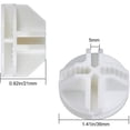 thumbnail image 2 of Pièce de Réparation pour Armoire en Plastique 40x Pièces Cube de Rangement Blanc, 2 of 5