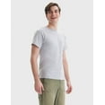 thumbnail image 2 of Hanes Men's Authentic Pocket T-Shirt Light Steel 2XL, 2 of 10