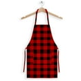 thumbnail image 1 of Fabstyles Buffalo Check Cotton Unisex Apron, 1 of 3