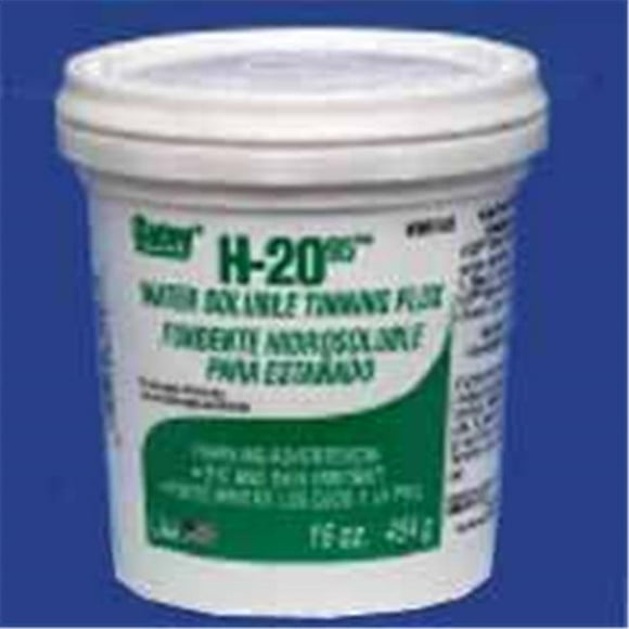Oatey H-2095 Flux d'Étamage Soluble dans l'Eau, 8 oz, Pâte, Gris Verdâtre