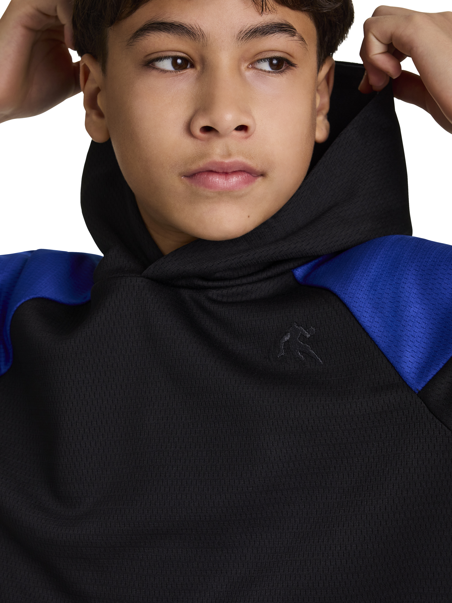 AND1 Boy's Athletic Back Court Pullover Fleece Hoodie, Sizes 4-18