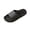 Black, variant on Men's Non-Slip Slippers New Summer Lightweight Contoured Easy On Slides for Bathroom, Pool Swimming & Indoor/Outdoor Gray