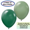 thumbnail image 5 of 40 inch Number 2 - Green Foil Mylar Balloon - Party Supplies Decorations, 5 of 11