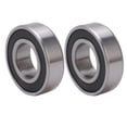 thumbnail image 3 of Deep Groove Ball Bearing, Low Noise High Temperature Resistant Deep Groove Ball Bearing Double Sealed 2Pcs Motor Level  For Automobiles, 3 of 8