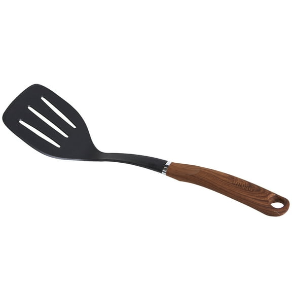 IMUSA Chef WL Slotted Turner with Wood Look Handle