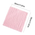 thumbnail image 3 of Cotton Face Towel 12x12 in – Quick Dry Washcloth with Hanging Loop， Soft Multicolor Hand Towel for Bathroom Kitchen Travel Gym, 3 of 6