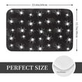 thumbnail image 2 of Non Slip Door Mat, white Spiders cool black Fast Drying Bath Tub Mats, Absorbent Bathroom Rugs Entrance Welcome Mat, Bath MatS for Tub, Floor, Home, Kitchen, Hotel,16x24in, 2 of 7