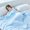 Light Blue, variant on Cooling Ice Blanket for Hot Sleepers & Night Sweats | All-Season Cotton Summer Throw | 150x200cm | Light Blue, Grey, Brown, Green | 1 Blanket
