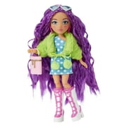 MGAs Dream Ella Extra Iconic Mini Doll - DreamElla Soft Girl Inspired Fashions with Purple Hair and Heart Painted Cheeks, Fashion Doll, Toy for Kids Ages 3, 4, 5+