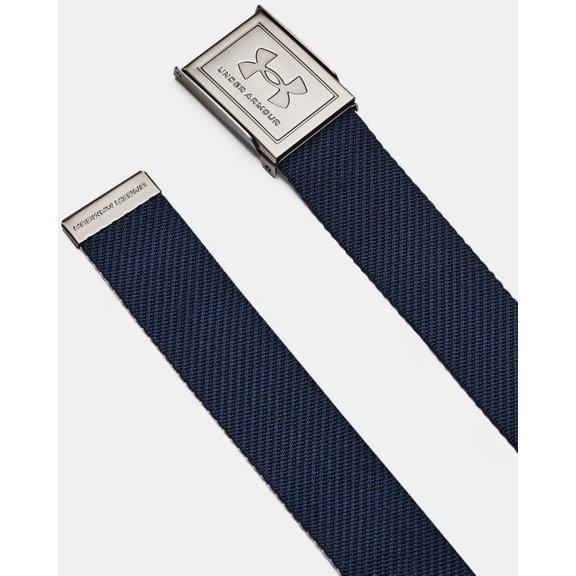 Under Armour Men's Webbing Golf Belt Navy/Khaki One Size Fits Most