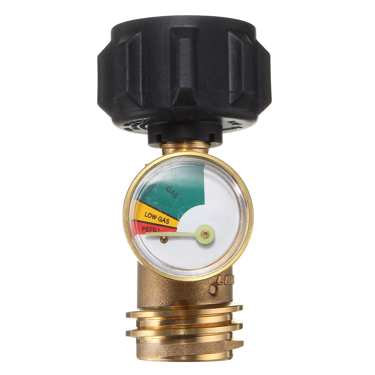Details about   Propane Tank Gauge Grill BBQ RV Pressure Brass Adapter Gas Level Meter Indicator 