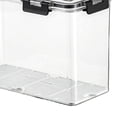 thumbnail image 3 of Contenedor de alimentos transparente para congelador, onizador de cocina de grado alimenticio, apilable con bandeja de drenaje, contenedor de 3800ml Baoblaze contenedor de almacenamiento, 3 of 8