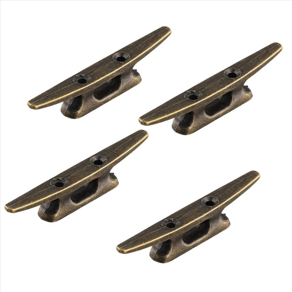 Boat Dock Cleat 4 Inch for Nautical Beach Lake Maritime Decor,4Pcs