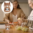 thumbnail image 3 of CIMAXIC Mechanical Timer Cartoon Baking Timer Creative Kitchen Timer Plastic Cooking Timer,3.54"X2.28"X2.28", 3 of 5