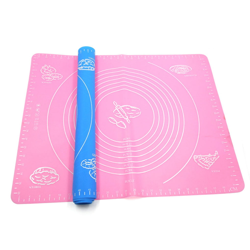 1PC Silicone Rolling Dough Pad-Pastry Bakeware Liner Baking Mat Non-Stick Hot 