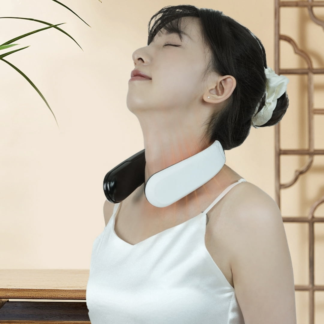 Neck Massager with Heat - Portable Heated Cervical Massager