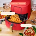 thumbnail image 5 of Beautiful 6 Qt Air Fryer with TurboCrisp Technology, EverGood Ceramic Nonstick Coating, Tomato Red by Drew Barrymore, 5 of 19