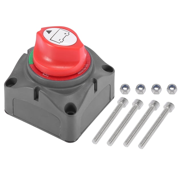 Kit de interruptor de batería Unique Bargains 12 V a 48 V aislador de desconexión