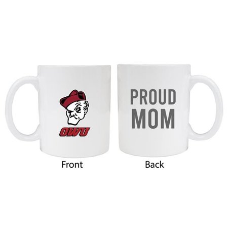 

R & R Imports MUG-C-OWU20 WMOM Ohio Wesleyan University Proud Mom White Ceramic Coffee Mug