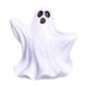 thumbnail image 1 of Escultura fantasma, estatua fantasma, decoración exterior aterradora para patio. Gran fantasma blanco, 1 of 9