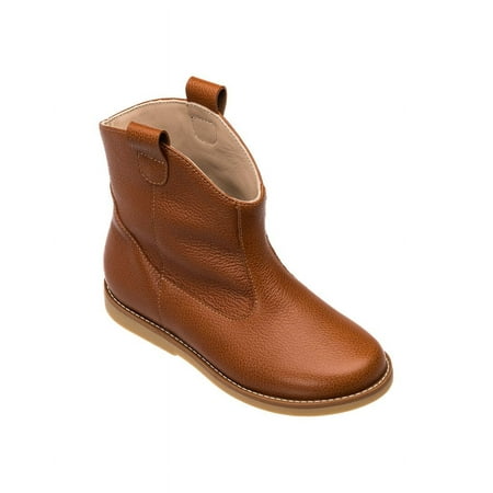 

Elephantito Low Western Leather Bootie 1 Brown