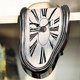 thumbnail image 2 of Retro Innovative Twisting Funny Melting Table Hanging Roman Numbers Mute Clock, 2 of 5