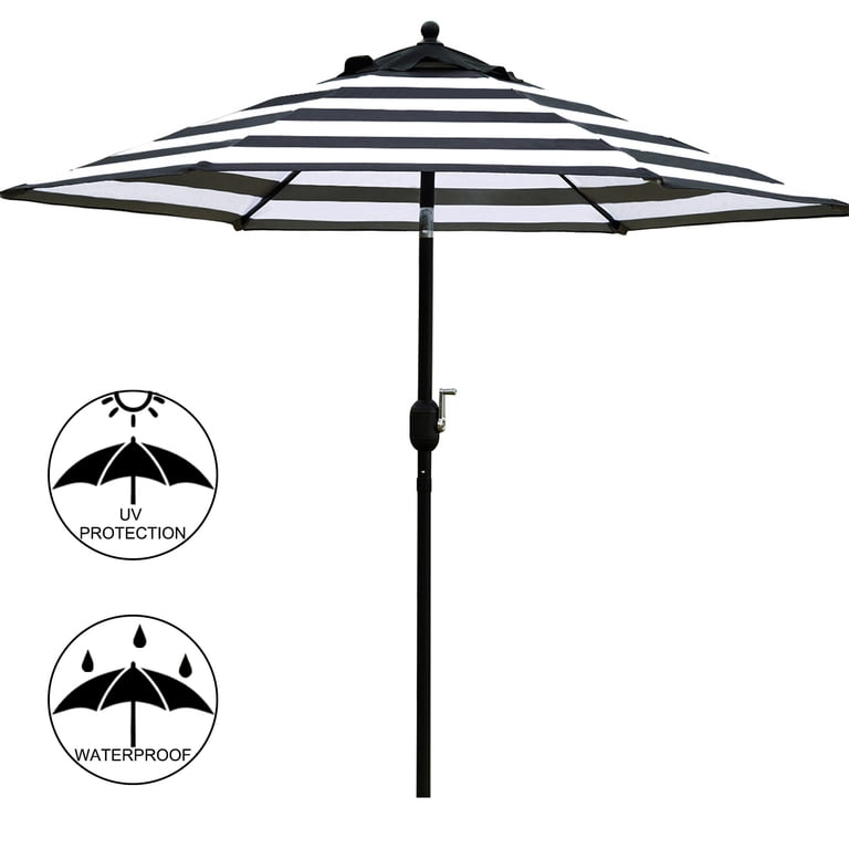 garden treasures umbrella base black patio umbrella base 10' x 13' Rectangle Cantilever Umbrella, The Best Umbrella Stand where a reliable and color:Team Orange 10 Ft LED Cantilever Patio Umbrella