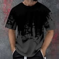 thumbnail image 2 of Men's Summer 3D Fashion Printed Short Sleeve T Shirt Clothes, 2 of 4
