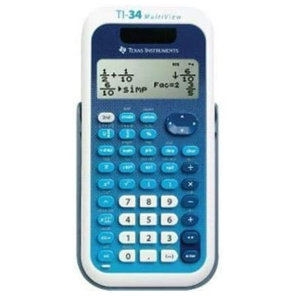 TI-34 Scientific Calculator Black