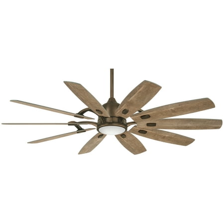 

Minkaaire Barn Barn 65 10 Blade Indoor Smart Led Ceiling Fan - Bronze
