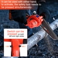 thumbnail image 3 of UNTIMATY Mini Chainsaw 6 Inch, 21V Cordless Electric Chainsaw with 2 Batteries & 2 Chains, Safety Lock, Handheld Chain Saw for Tree Trimming Wood Cutting Pruning, 3 of 8