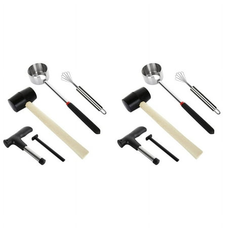 

10Pack Coconut Opener Tool Set for Young Coconut Stainless Steel Coconut Opener Kit Opener Kit