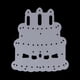 thumbnail image 5 of Troqueles de pastel de vela, troqueles de corte de Metal en carpeta de grabación en relieve para álbumes de recortes Wdftyju Libre de BPA, 5 of 7
