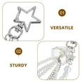 thumbnail image 3 of Masteelf  2 PCS Ladies Keyring Fashion Keychain Jellyfish Travel Miss, 3 of 8