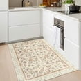 thumbnail image 3 of Balacho Floral Pattern Oriental Boho Faux Wool Area Rug,2' x 3', Beige, 3 of 9