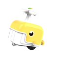 thumbnail image 4 of Juguete de coche de empuje y avance Ballena de empuje y avance Desarrollo cognitivo Fomenta la imaginación Amarillo, 4 of 9
