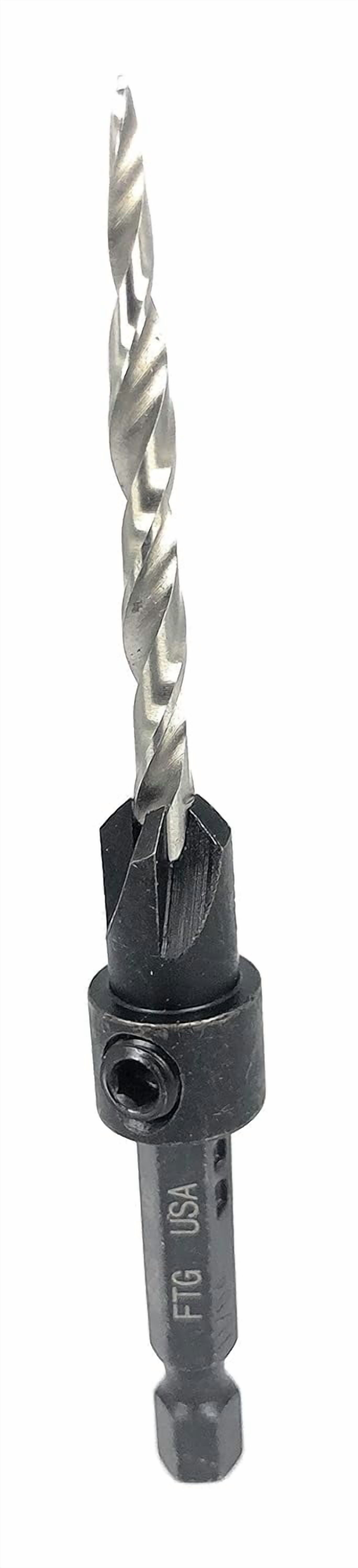 FRKSMD-Adjustable Wood Countersink Drill Bit Set #8 (11/64") for Woodworking