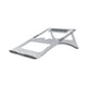 thumbnail image 3 of Alfombrilla de ordenador con almohadilla antideslizante, almohadilla de refrigeración universal silenciosa para ordenador portátil, para dormitorio, Plata, 3 of 8