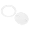 thumbnail image 3 of 6in Deck Plate Inspection Hatch Cover Round White NonSlip AntiAging AntiCorrosion UV Resistant, 3 of 5