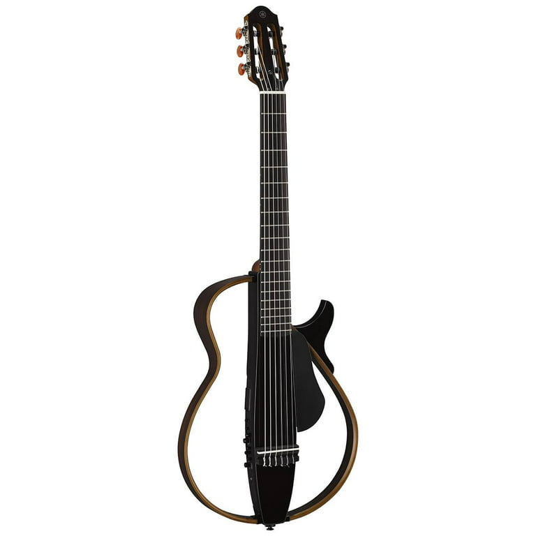 Yamaha SLG200N Nylon String Silent Guitar Black 