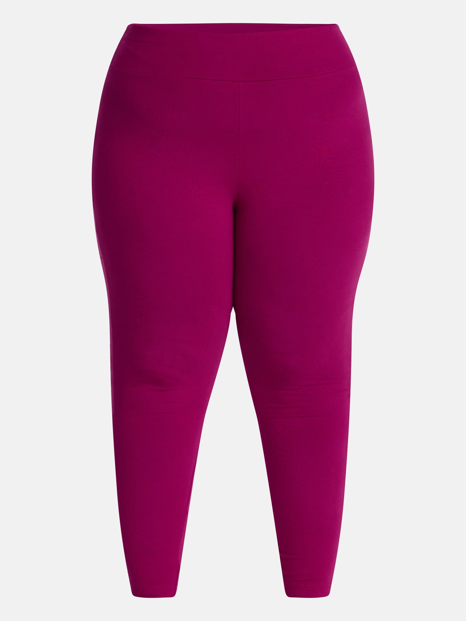 Terra & Sky Women's Plus High Waist Full Length Leggings, Sizes 0X-5X