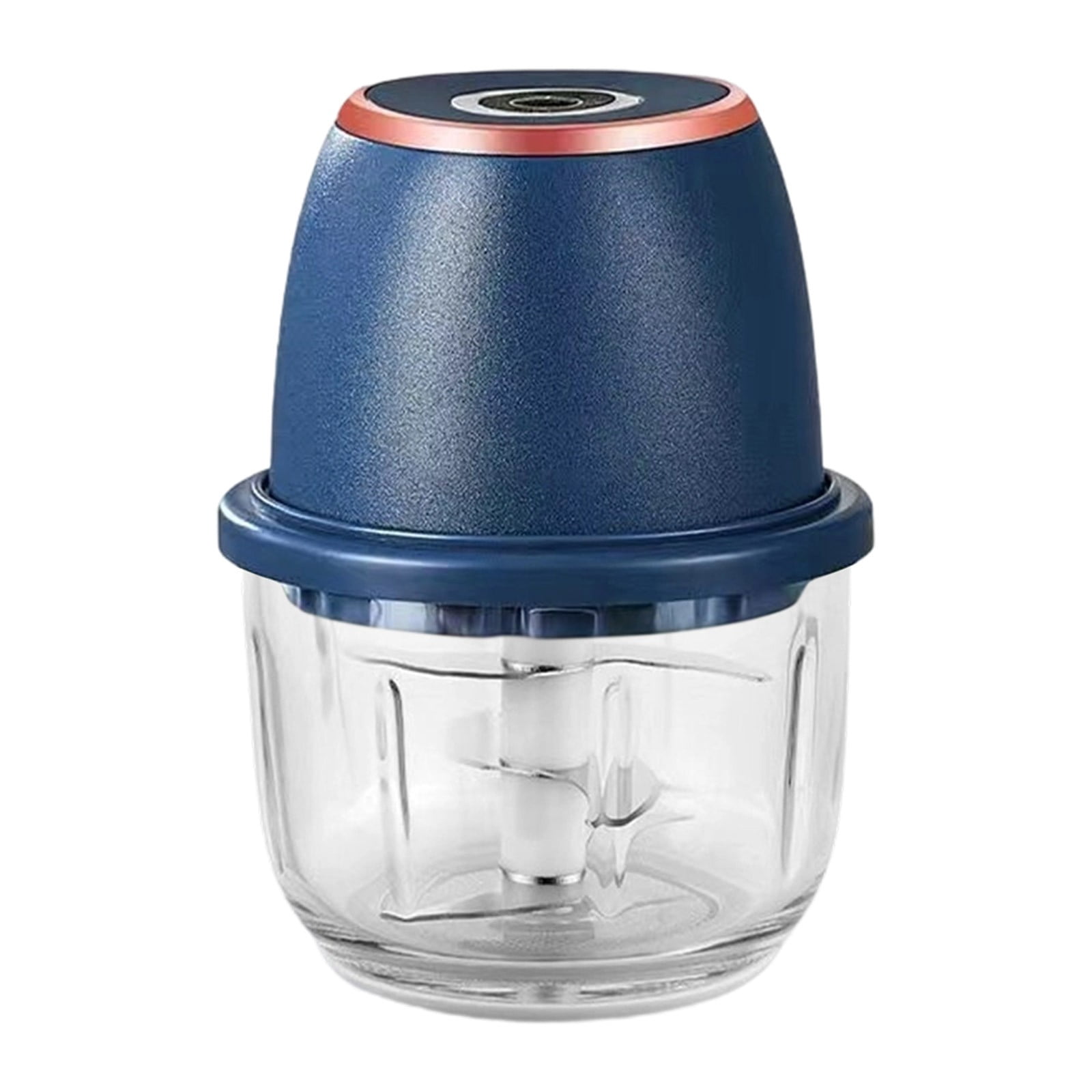 Type-C Rechargeable Mini Food Processor, Electric Garlic Chopper, Onion Chopper, Portable Food Processor for Garlic, Ginger, Chili, Vegetables - BPA-Free, Easy to Clean,electric garlic chopper