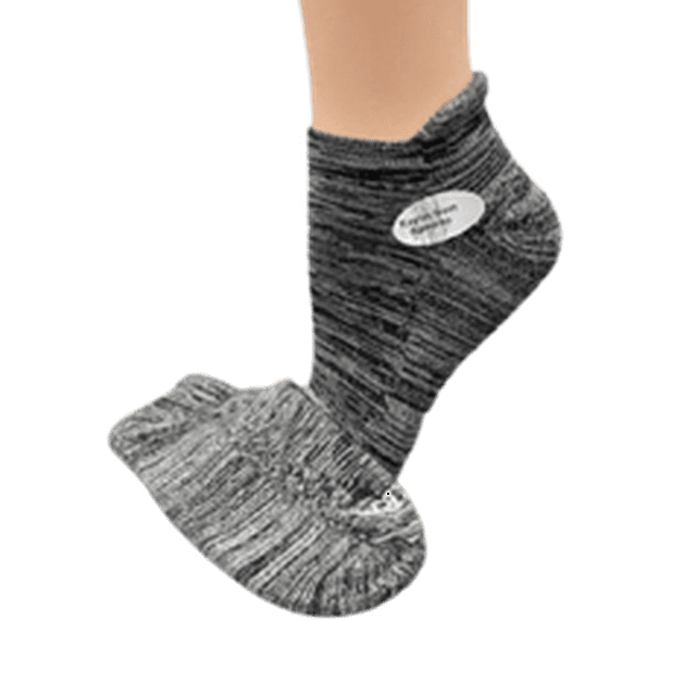 Heel Guard Arch Support Bamboo Performance Cushioned Ankle Hi Socks