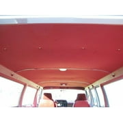Car Roof Lining Headliner Foam Upholstery Red Headlining Fabric 60 Width Remedy&Renew