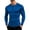 Blue, variant on Mens Shirts Solid Color Half Zip Stand Collar Tight Long Sleeve Shirts Slim Tailored Fast Dry Sweat Wicking Sports Base Layer For Running Cycling Gym Workout Layering Attire