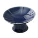 thumbnail image 5 of Soporte de postre de cerámica, frutero con base, elegante plato para aperitivos, mini soporte para tartas, mesa de postres, decoraciones para fiestas Azul profundo, 5 of 8