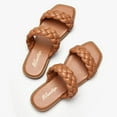 thumbnail image 2 of Weestep Women Braided Flat Slip on Slide Sandal, 2 of 7