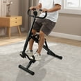 thumbnail image 2 of 120kg/264.55lbs Squat Assist Trainer for Glutes Workout, Squat Exercise Equipment for Home Gym Fitness, Foldable Leg Machine Glute Trainer with Adjustable Resistance and LCD Display, 2 of 18